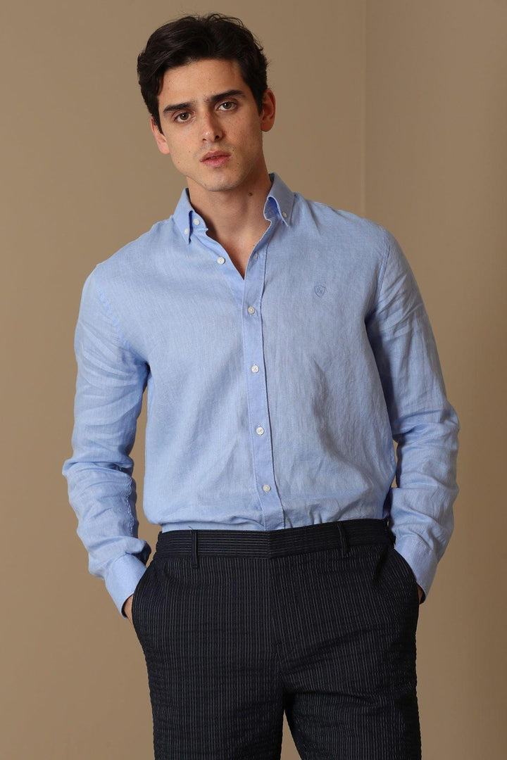 Pitaya Ocean Breeze Linen Shirt: The Epitome of Casual Elegance for Men - Texmart