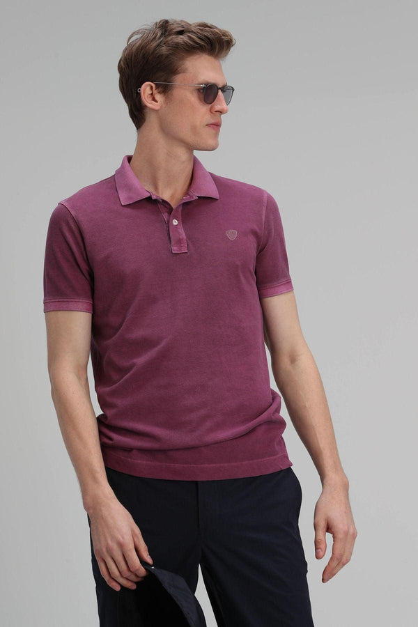 Plum Perfection Men's Cotton Polo Shirt: The Ultimate Blend of Style and Comfort - Texmart