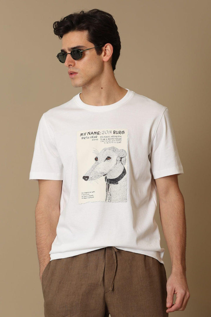 Pure Comfort White Cotton Tee: Elevate Your Wardrobe with Timeless Style and Unparalleled Comfort - Texmart