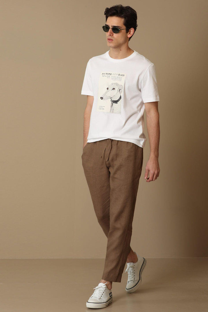 Pure Comfort White Cotton Tee: Elevate Your Wardrobe with Timeless Style and Unparalleled Comfort - Texmart