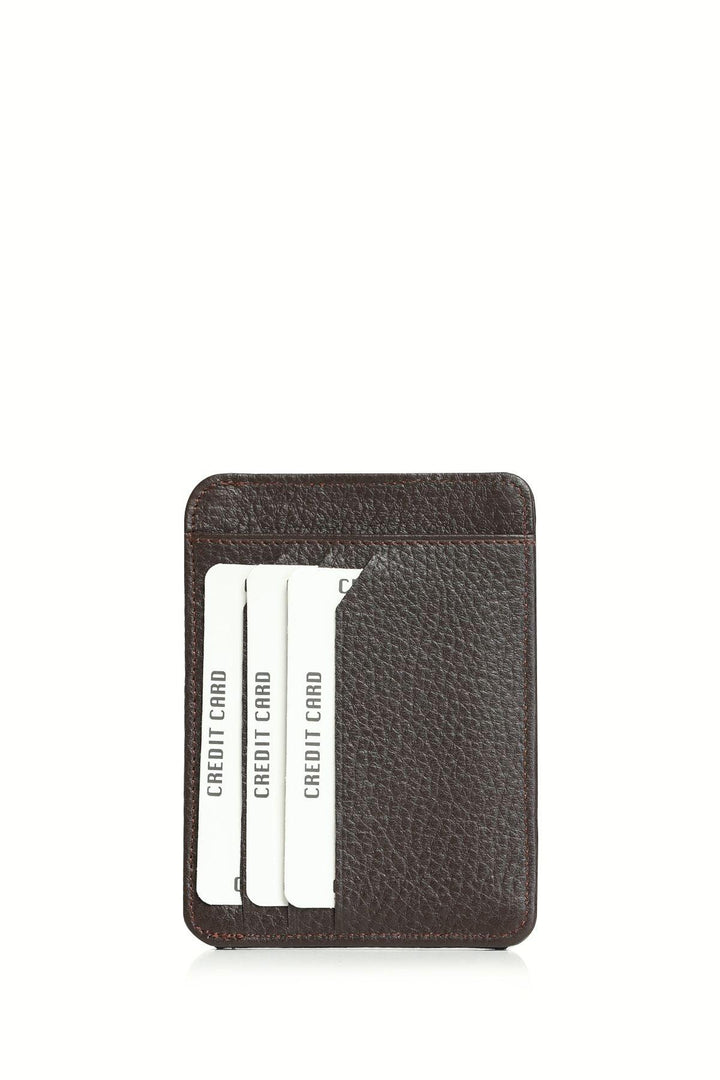 Refined Elegance: The Brown Leather Card Holder for Men - A Sophisticated and Practical Accessory to Elevate Your Style and Organization - Texmart