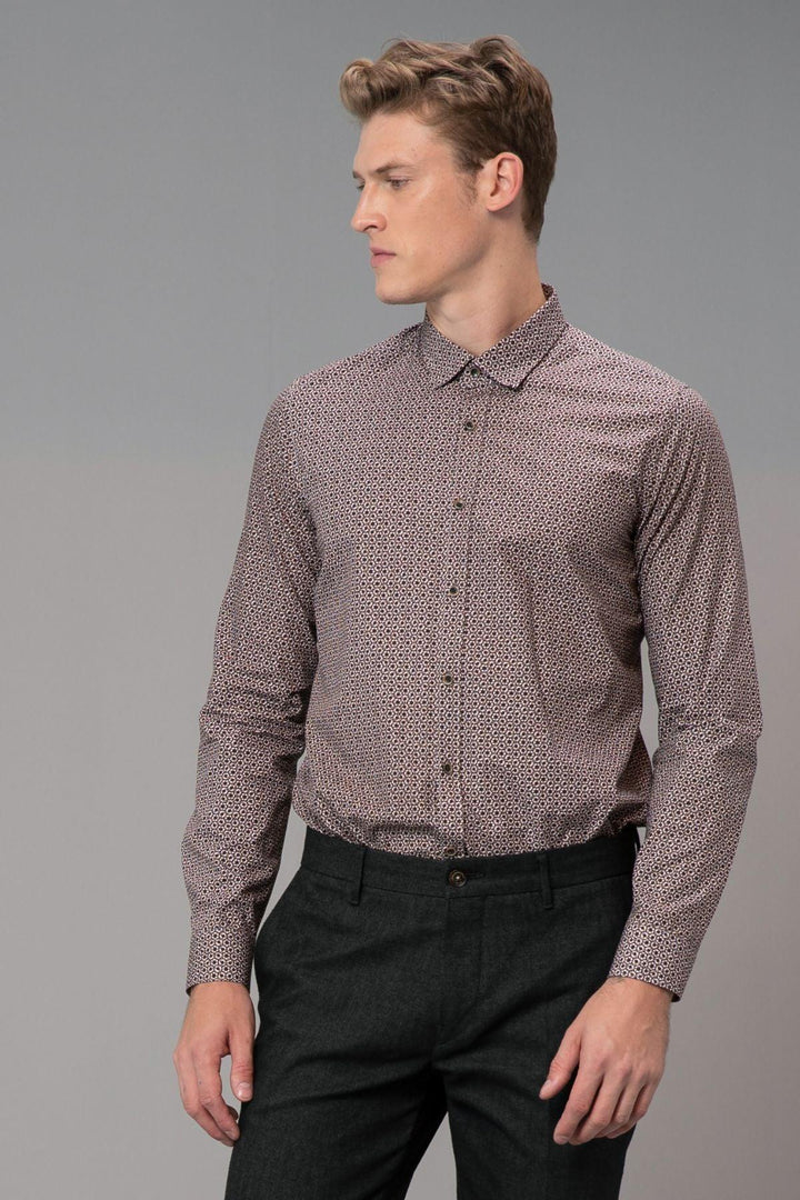 Refined Elegance: The Brownstone Men's Smart Shirt - A Fusion of Style and Comfort - Texmart