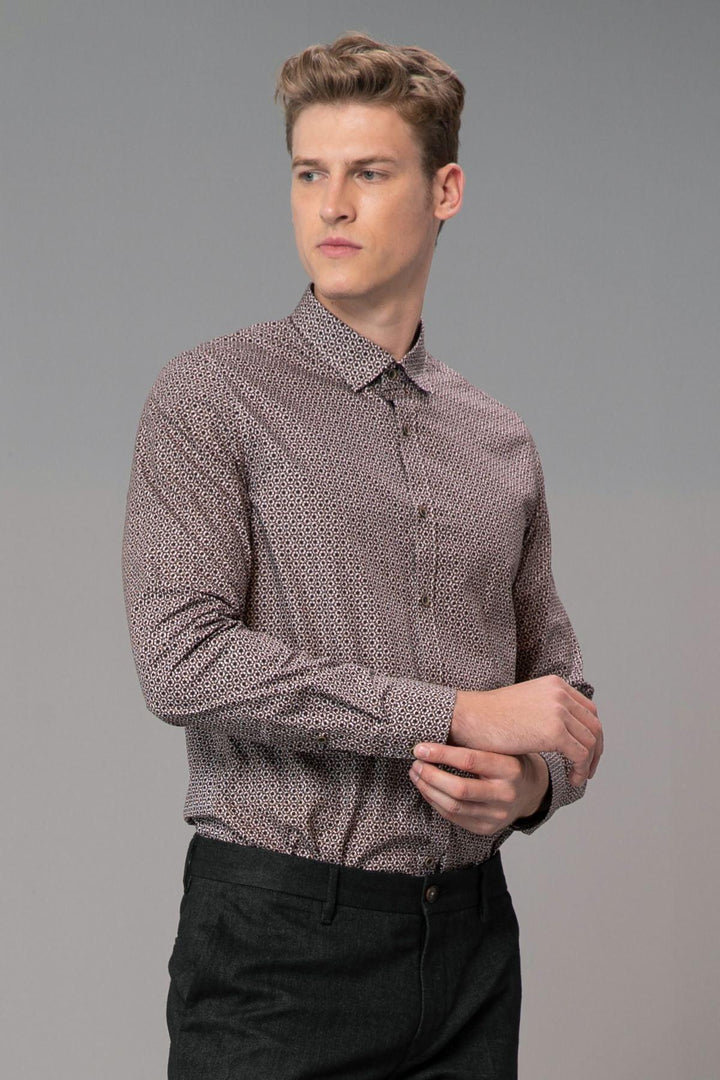 Refined Elegance: The Brownstone Men's Smart Shirt - A Fusion of Style and Comfort - Texmart