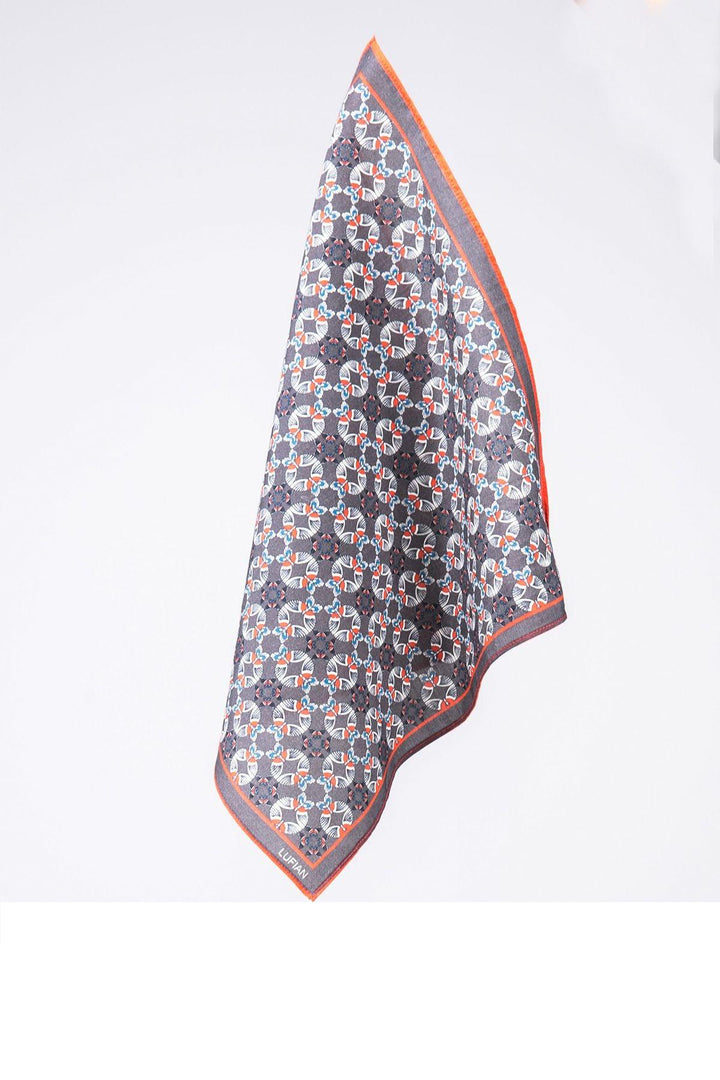 Refined Elegance: The Luxurious Blend of Cotton and Silk Men's Handkerchief in Khaki - Texmart