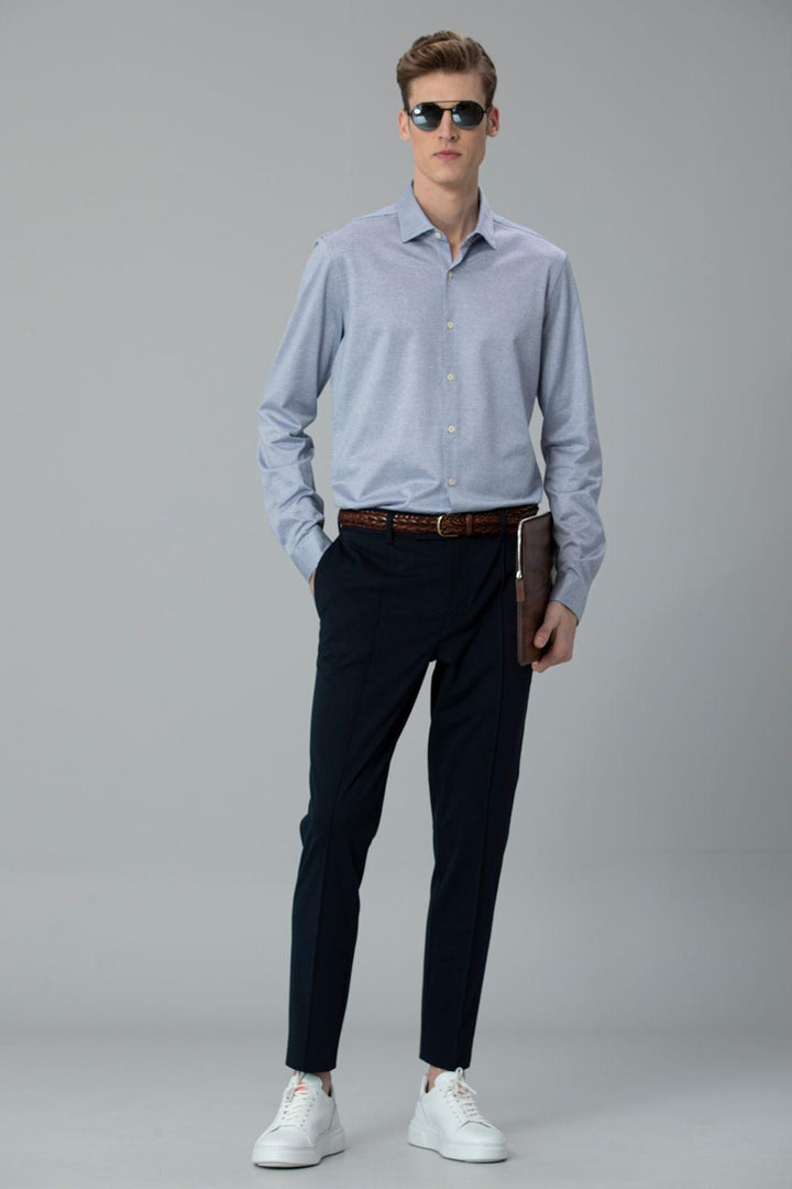 Refined Elegance: The Marres Men's Smart Shirt Slim Fit Saks - Texmart