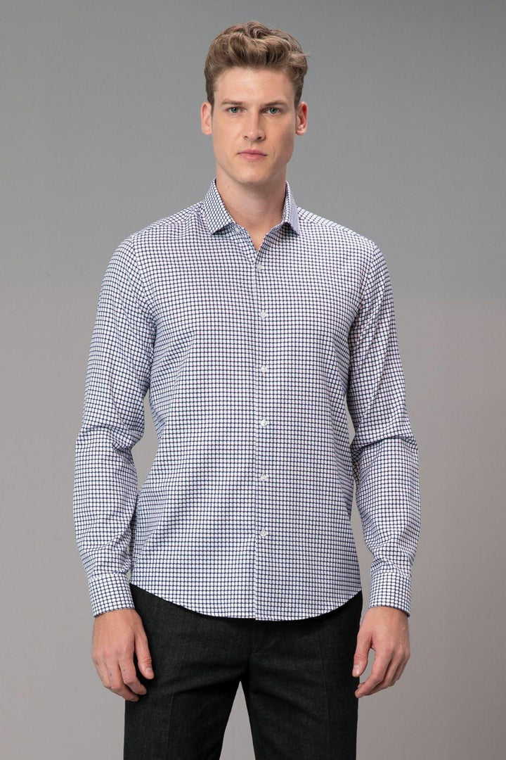 Saks Tailored Cotton Shirt - The Ultimate Blend of Style and Comfort - Texmart