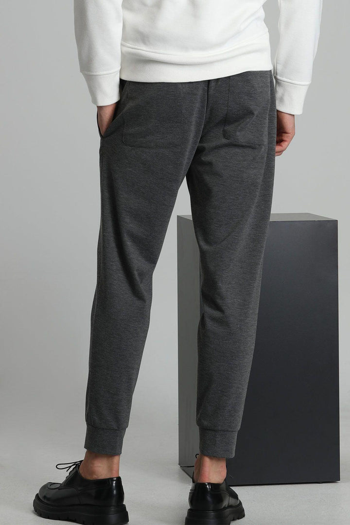 SleekFlex Slim-Fit Dark Gray Jogger Trousers: The Ultimate Blend of Style and Comfort - Texmart