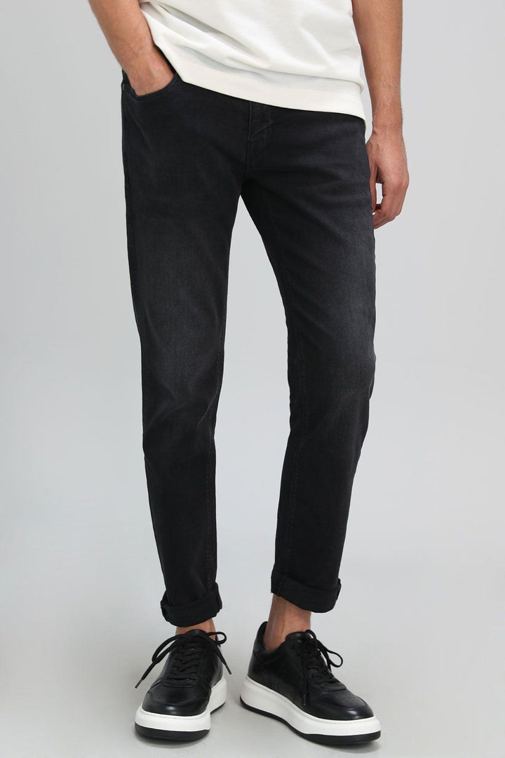 Slim-Fit Anthracite Denim Trousers: The Ultimate Style Upgrade for Modern Men - Texmart