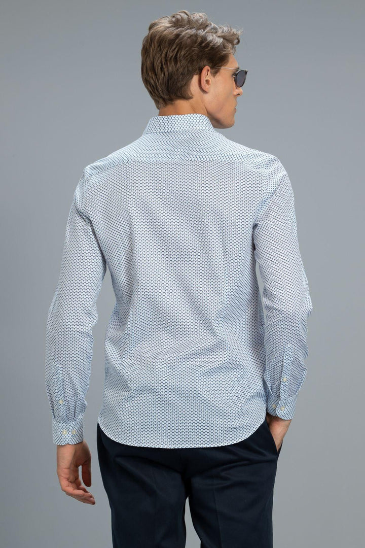 Sophisticated Elegance: The Contemporary Men's Cotton Slim Fit Shirt - Texmart