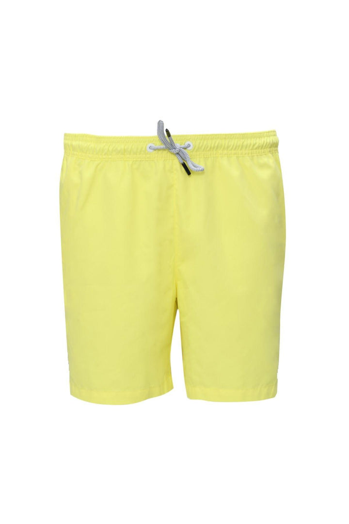 Sunshine Yellow Wave Rider Swim Shorts - Texmart