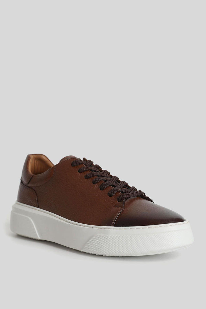 Tan Leather Classic Men's Sneaker: The Ultimate Combination of Style, Durability, and Comfort - Texmart