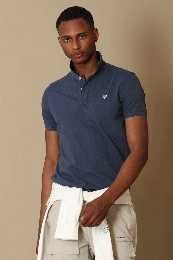 The Anthracite Classic Comfort Polo Shirt for Men by Laon Sports - Texmart