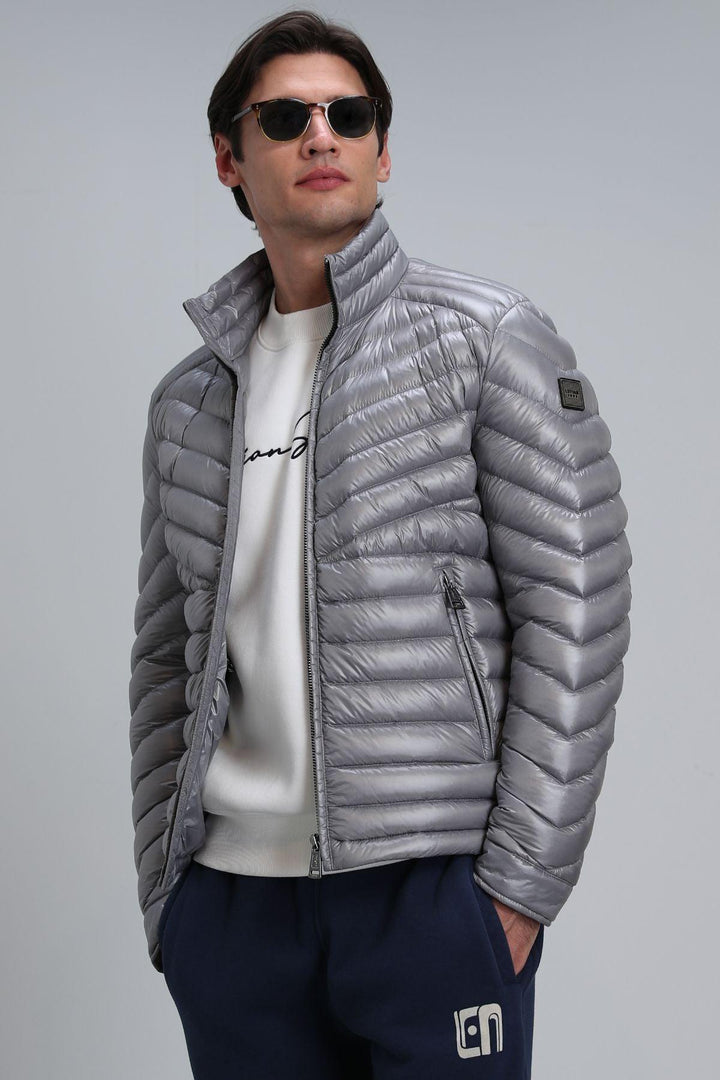 The Arctic Elegance Men's Feathered Winter Coat - Texmart