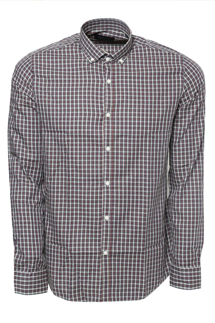 The Azure Elegance: Men's Smart Shirt - A Sophisticated Slim Fit in Blue - Texmart