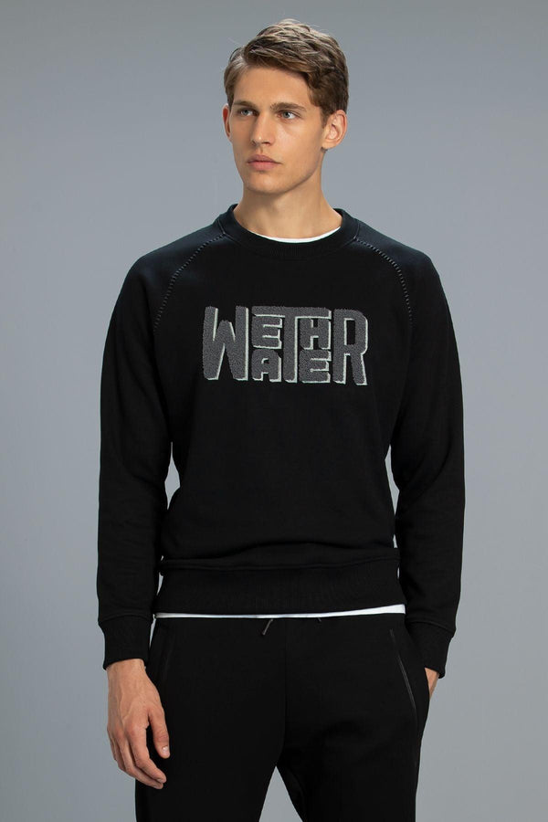 The Black ComfortBlend Men's Sweatshirt: A Cozy Essential for Everyday Style - Texmart