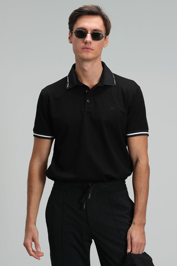 The Classic Black Essential Polo Shirt for Stylish Men - Texmart