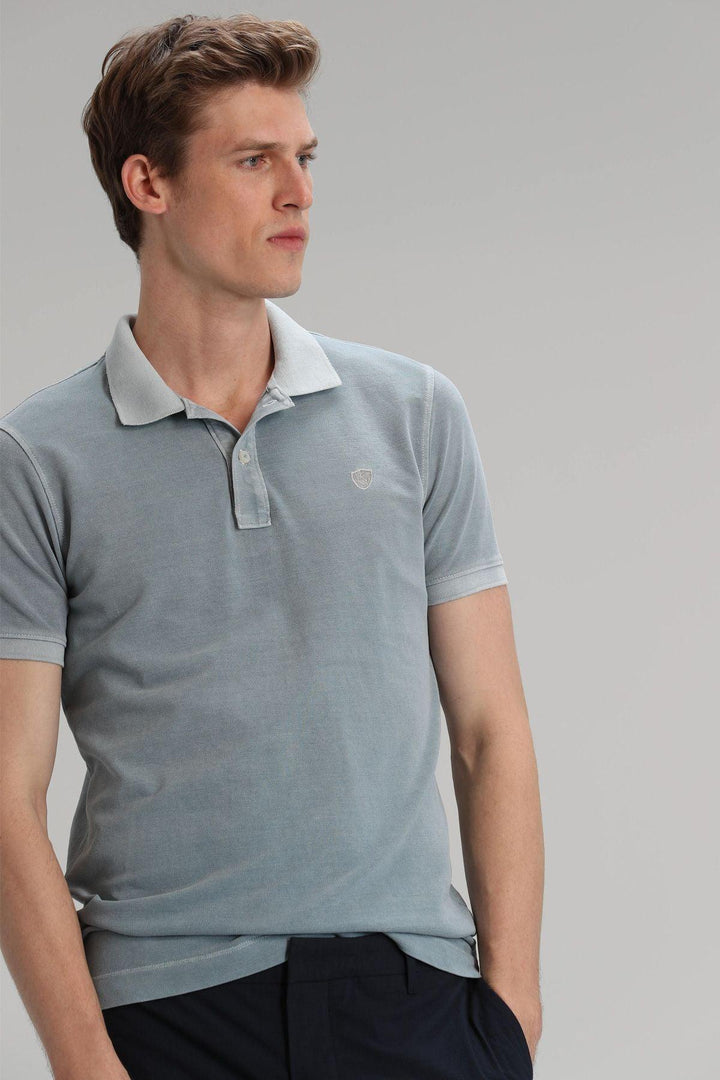 The Classic Blue Cotton Polo Shirt for Men - Versatile Style and Unbeatable Comfort! - Texmart