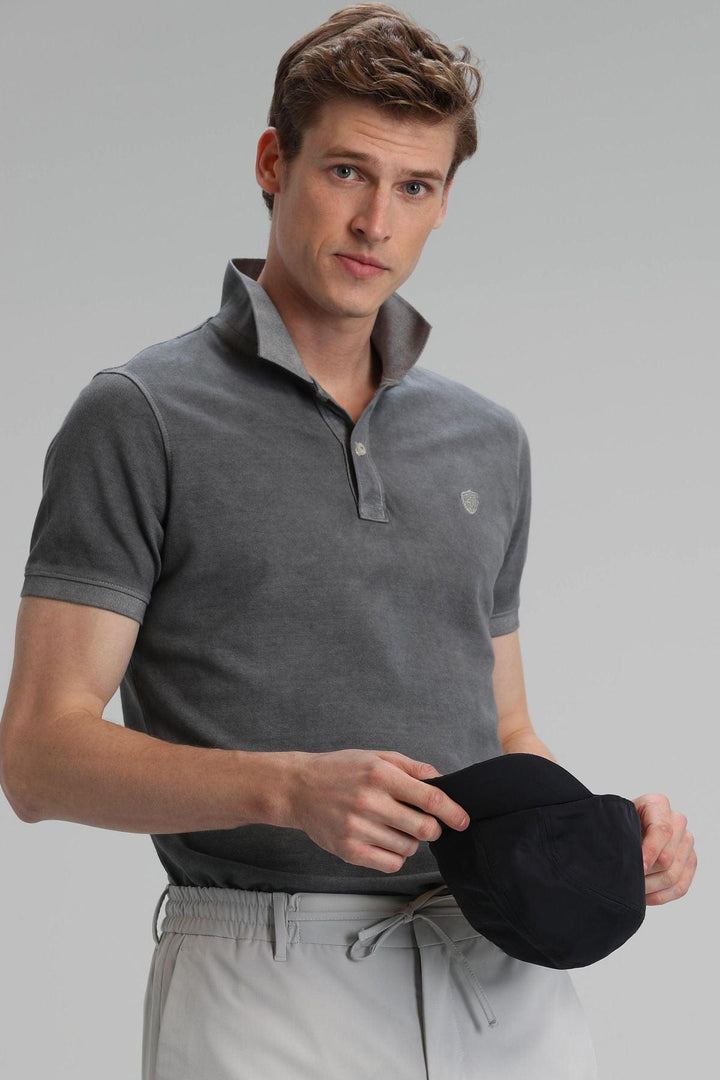 The Classic Gray Cotton Polo Shirt for Men - Effortless Style and Unmatched Comfort - Texmart