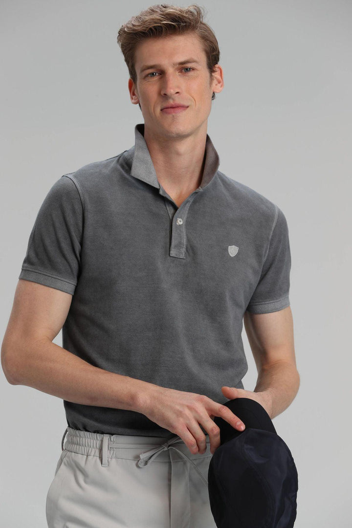 The Classic Gray Cotton Polo Shirt for Men - Effortless Style and Unmatched Comfort - Texmart