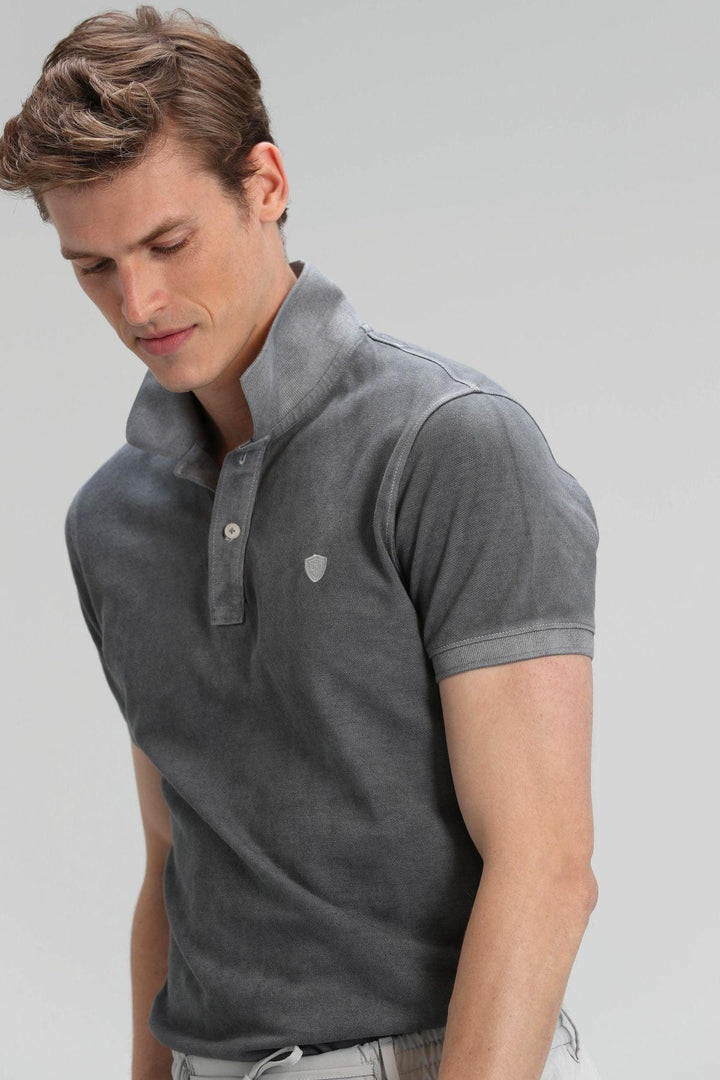 The Classic Gray Cotton Polo Shirt for Men - Effortless Style and Unmatched Comfort - Texmart