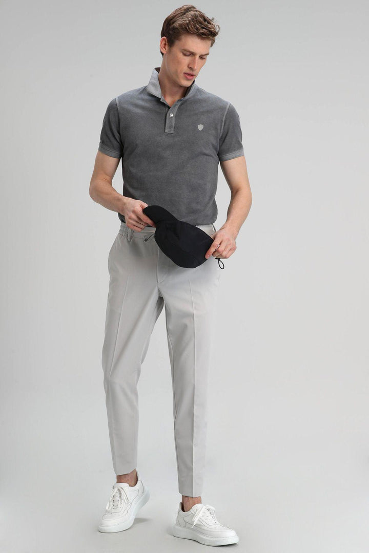 The Classic Gray Cotton Polo Shirt for Men - Effortless Style and Unmatched Comfort - Texmart