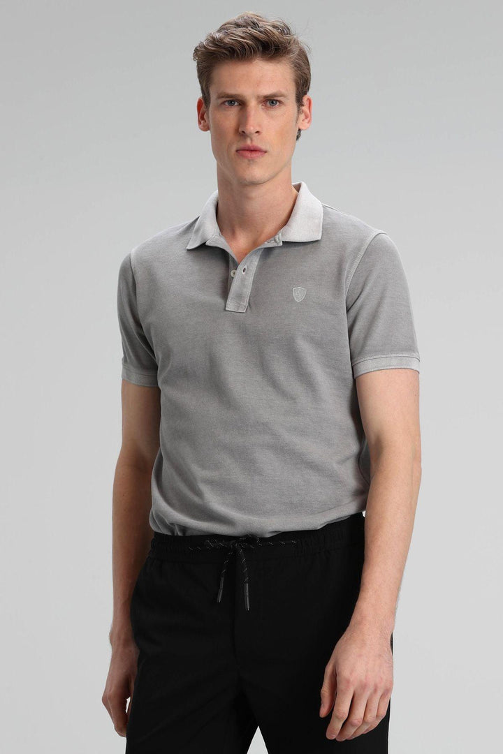 The Classic Gray Cotton Polo Shirt for Men - Timeless Comfort and Style - Texmart