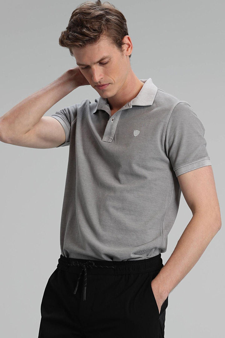 The Classic Gray Cotton Polo Shirt for Men - Timeless Comfort and Style - Texmart