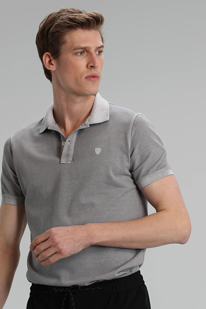 The Classic Gray Cotton Polo Shirt for Men - Timeless Comfort and Style - Texmart