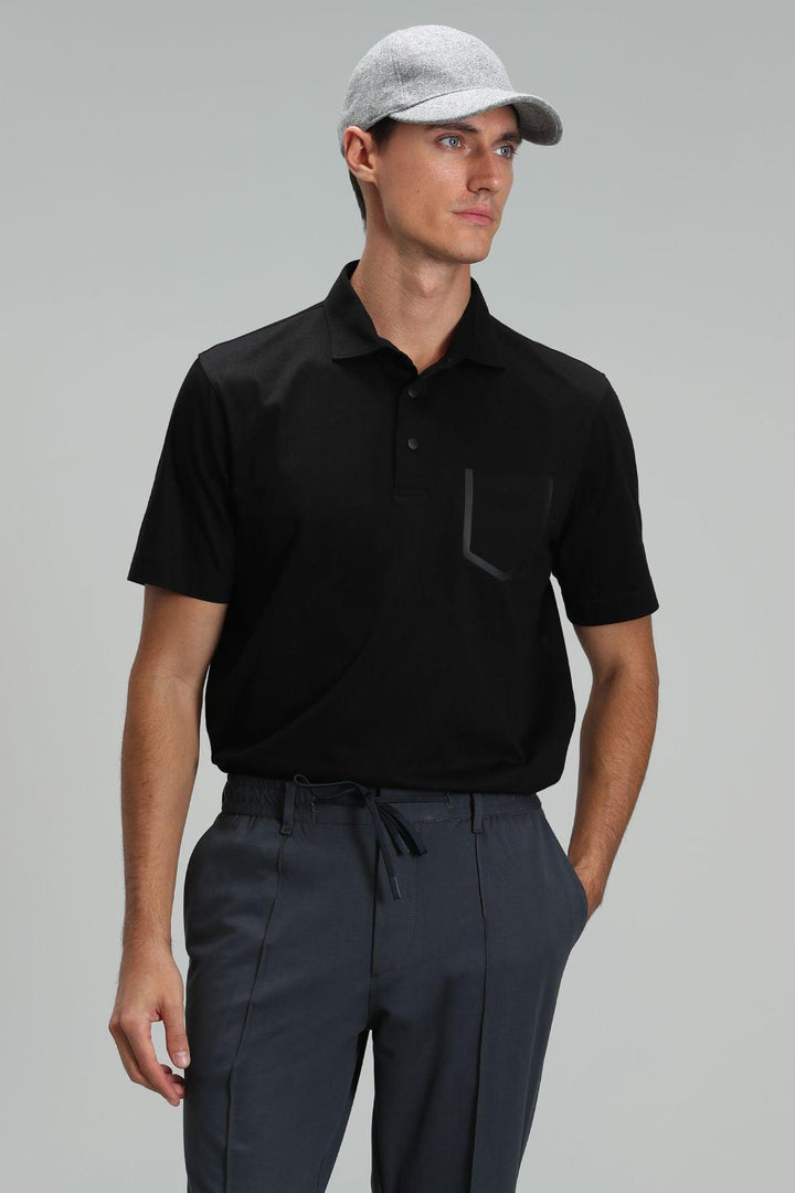 The Classic Noir Men's Cotton Polo Shirt: A Timeless Wardrobe Essential - Texmart