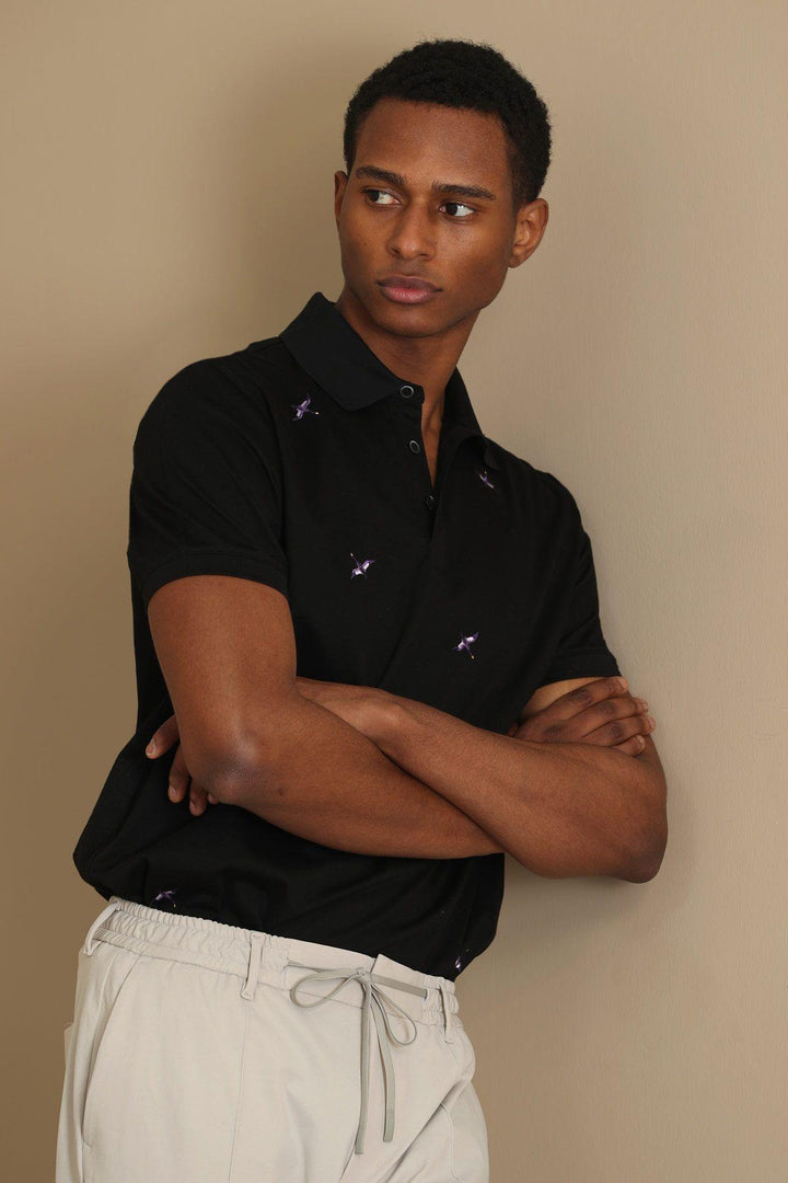 The Classic Noir Men's Polo Shirt: A Timeless Blend of Style and Comfort - Texmart