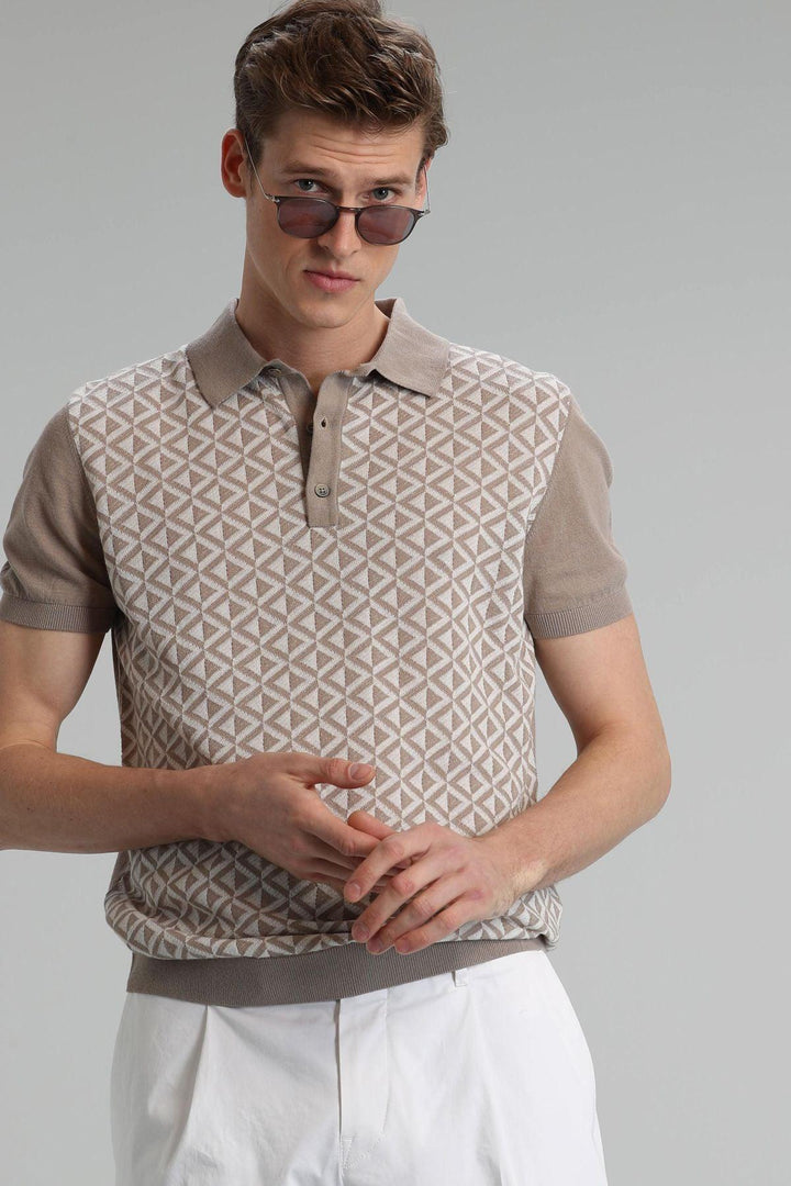 The Classic Sandscape Polo: A Timeless Cotton Tee for Men - Texmart