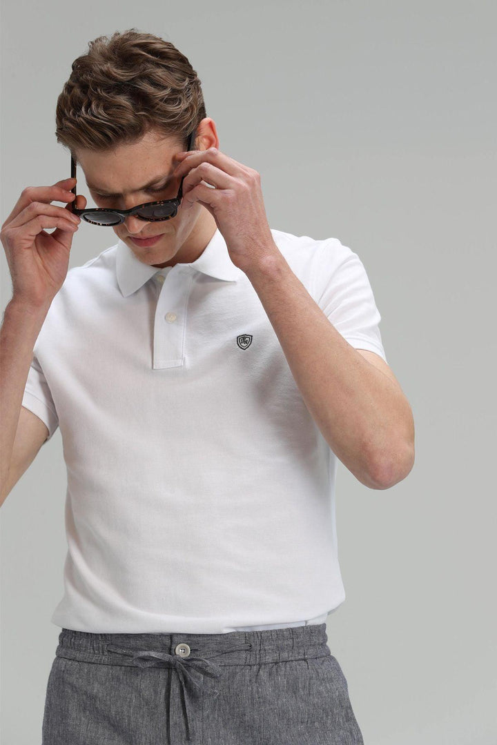 The Classic White Cotton Polo Shirt for Men - Timeless Elegance and Comfort Combined - Texmart