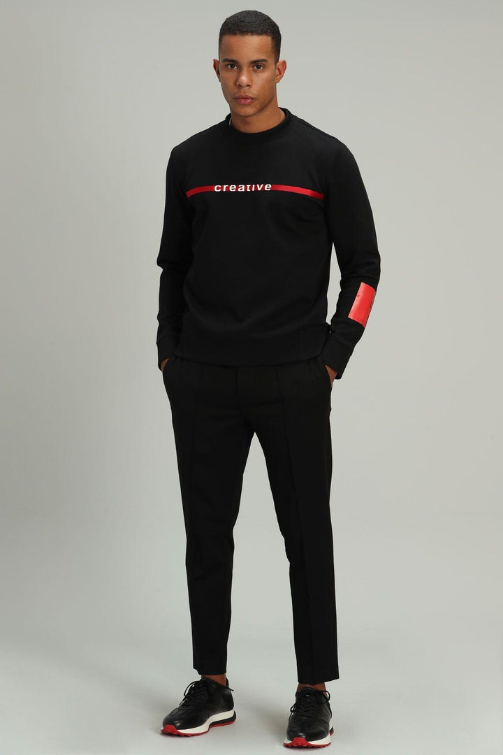 The Essential Black Knit Sweatshirt for Men: A Stylish and Versatile Wardrobe Upgrade - Texmart