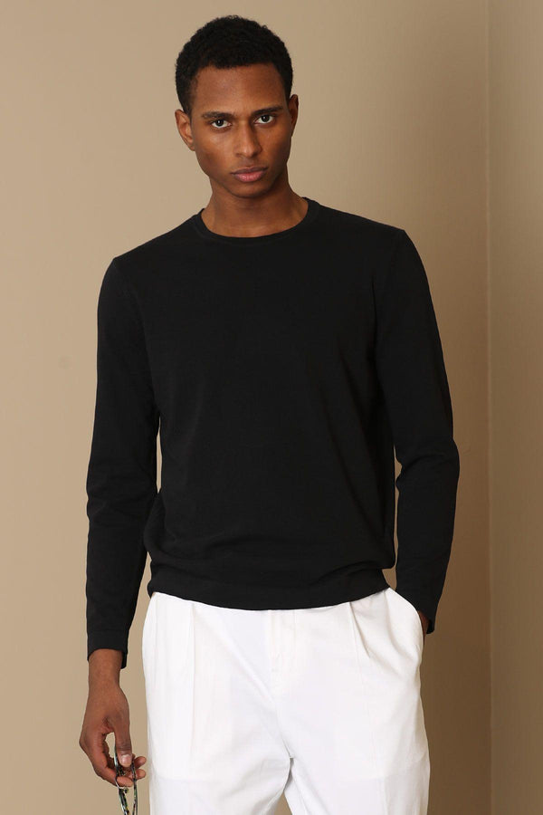 The Essential Black Tri-Blend Men's Sweater: A Perfect Blend of Style and Comfort - Texmart