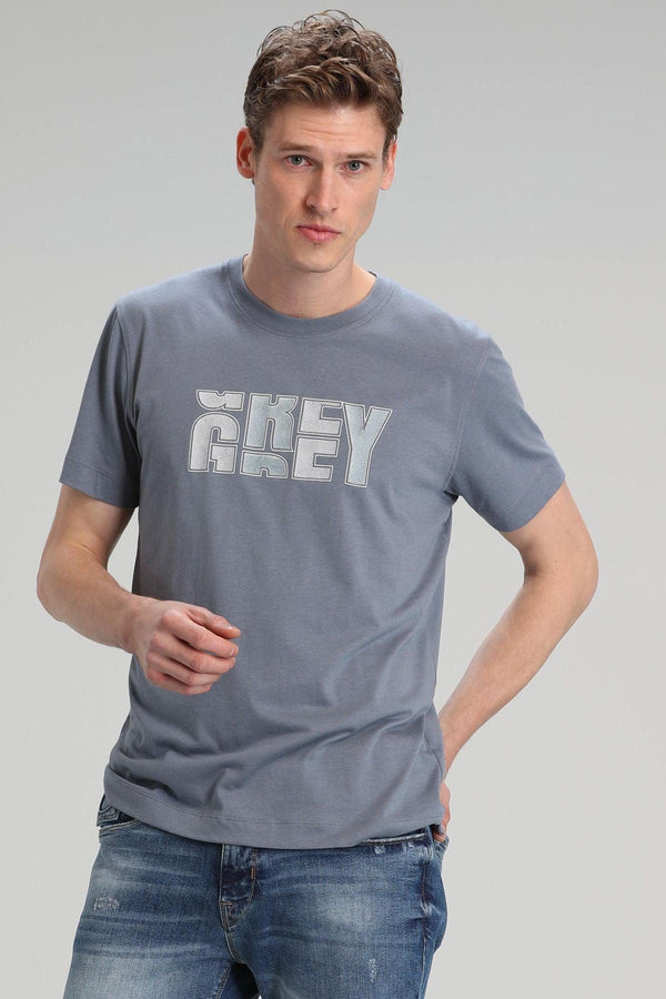 The Essential Comfort Stretch Men's T-Shirt in Dark Gray - The Ultimate Wardrobe Staple! - Texmart