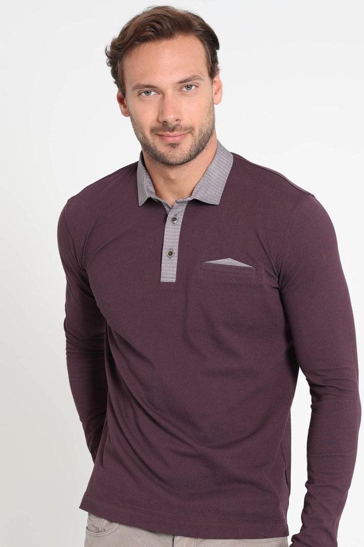 The Iconic Claret Red Men's Polo Shirt: A Timeless Wardrobe Essential - Texmart