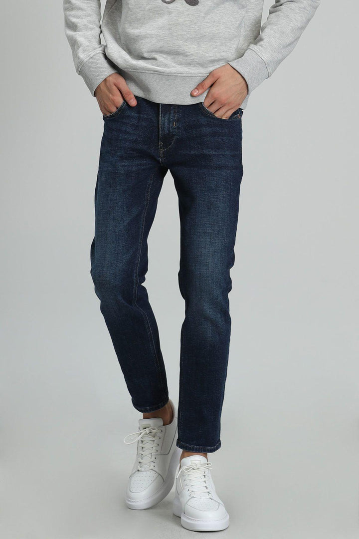 The Midnight Indigo FlexFit Men's Jeans - A Contemporary Wardrobe Essential - Texmart