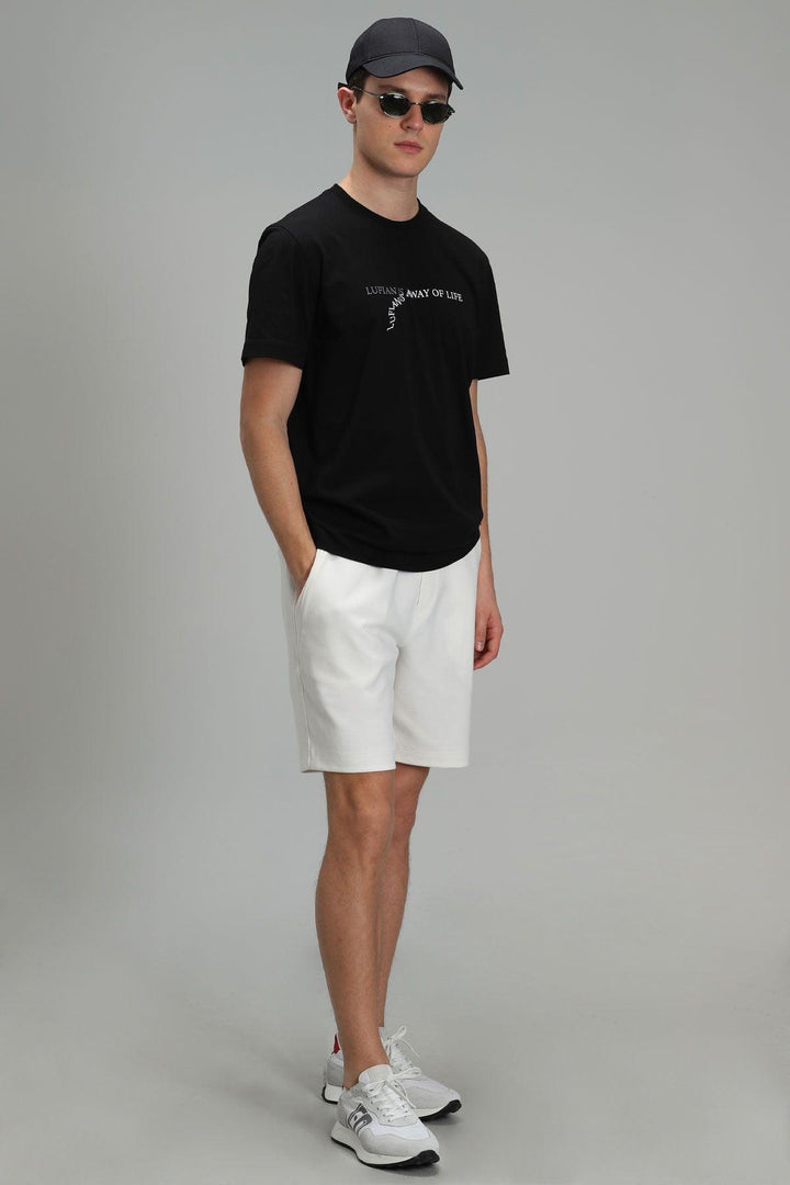 The Midnight Monochrome Graphic Tee: A Modern Masterpiece for the Fashion-Forward Man - Texmart