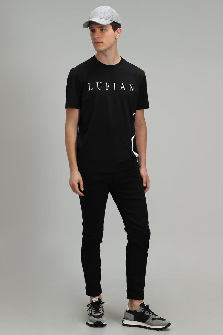 The Midnight Monochrome Men's Graphic Tee - Texmart