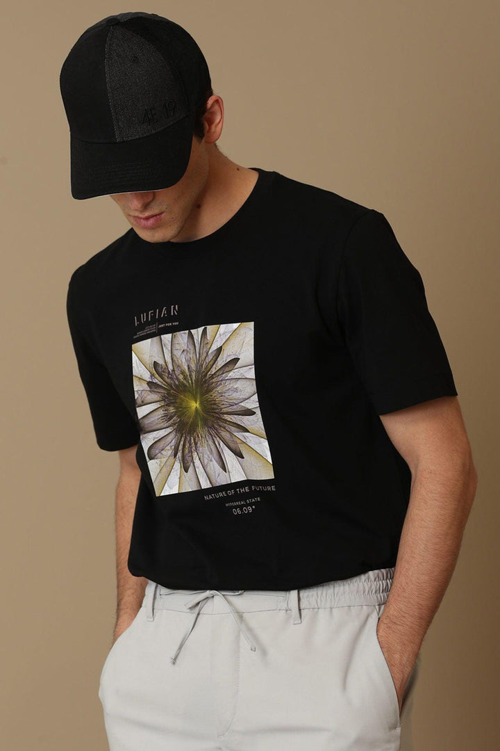 The Modern Edge Graphic Tee: A Stylish Statement in Black - Texmart