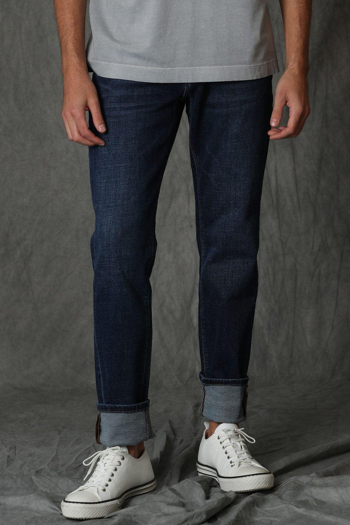 The Modern Flex Blue Denim: Premium Slim Fit Men's Jeans with Ultimate Comfort and Style - Texmart