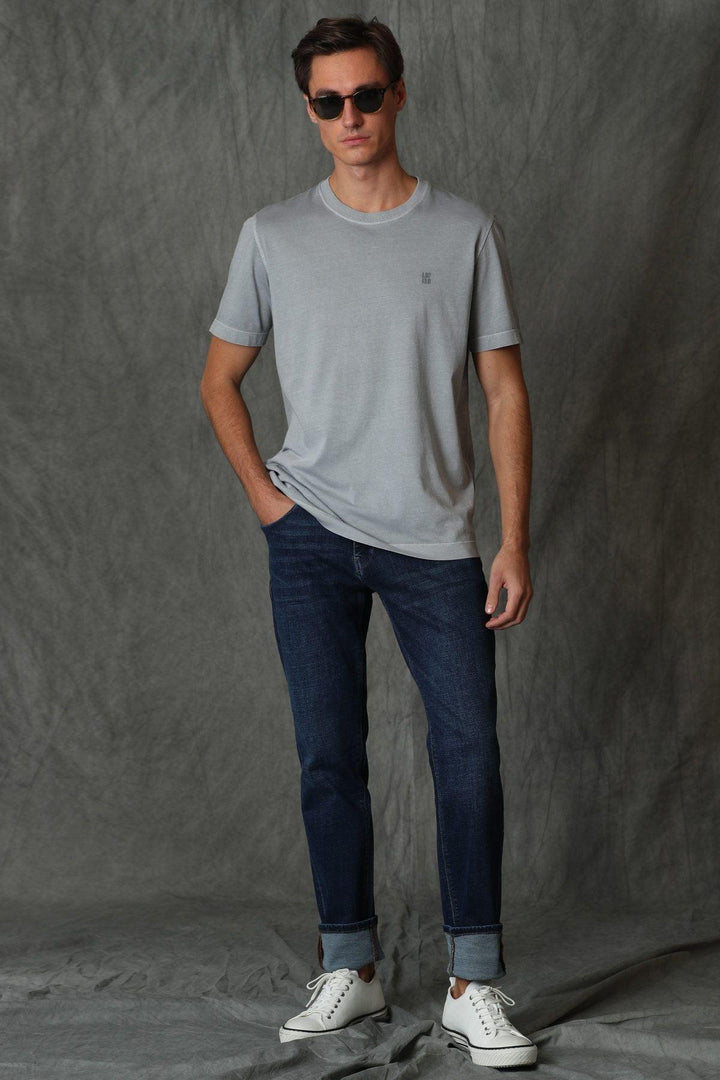 The Modern Flex Blue Denim: Premium Slim Fit Men's Jeans with Ultimate Comfort and Style - Texmart