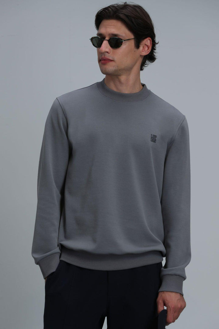 The Randal Men's Sweatshirt Gray - Ultimate Comfort and Style for the Modern Gentleman - Texmart