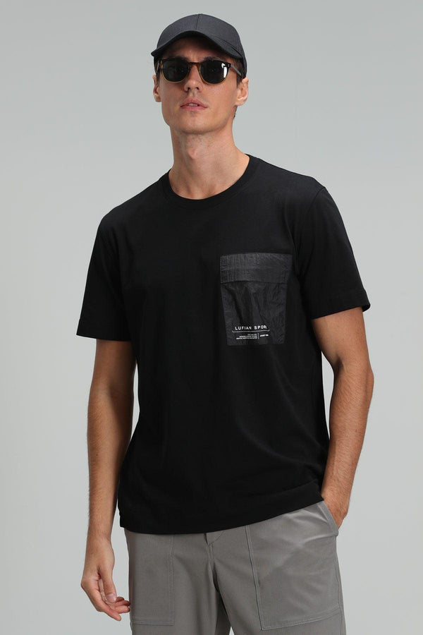 The Raven's Edge Graphic Tee: A Contemporary Masterpiece in Black - Texmart