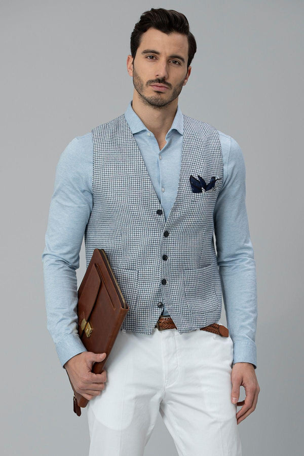 The Regal Navy Elegance Men's Vest: A Timeless Essential for Every Gentleman's Wardrobe - Texmart