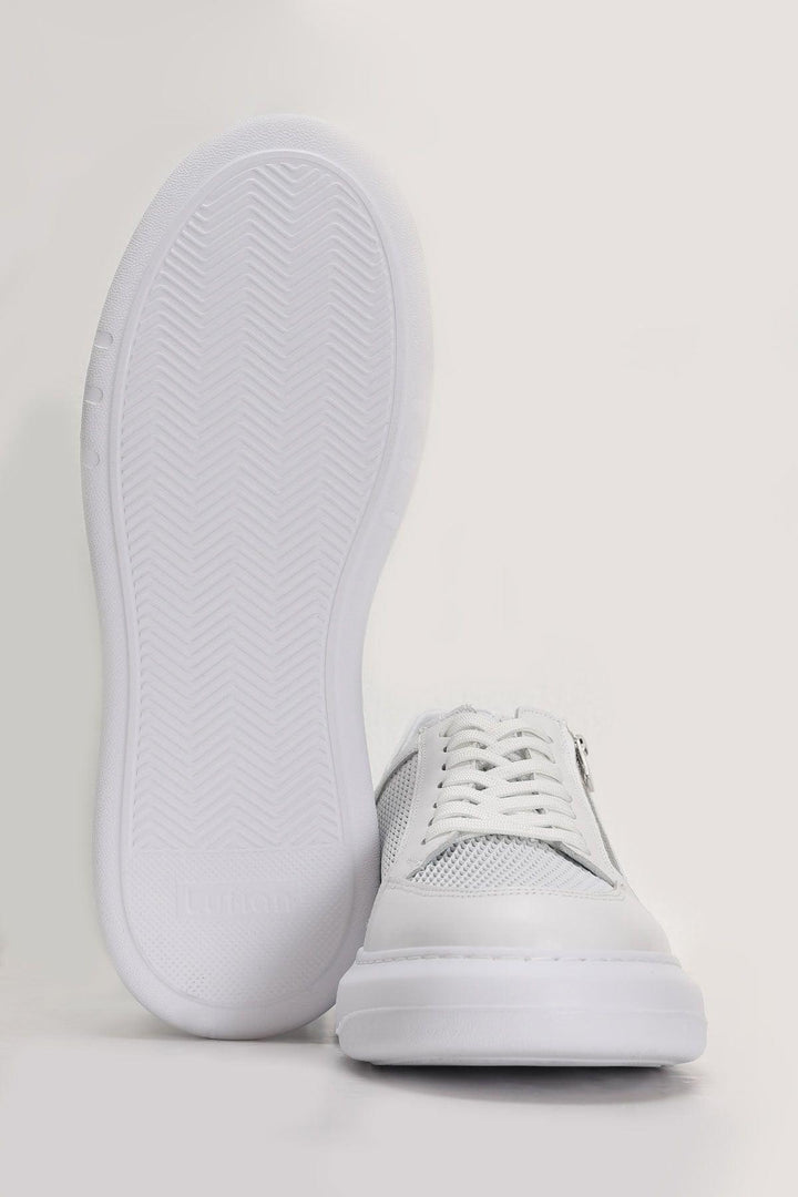 The Sentire Classic White Leather Sneakers: Timeless Style and Unmatched Comfort - Texmart