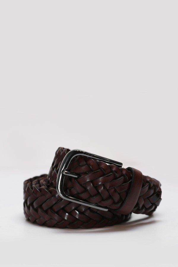 The Sophisticate Men's Genuine Leather Belt in Rich Brown: Elevate Your Style with Timeless Elegance and Impeccable Craftsmanship - Texmart