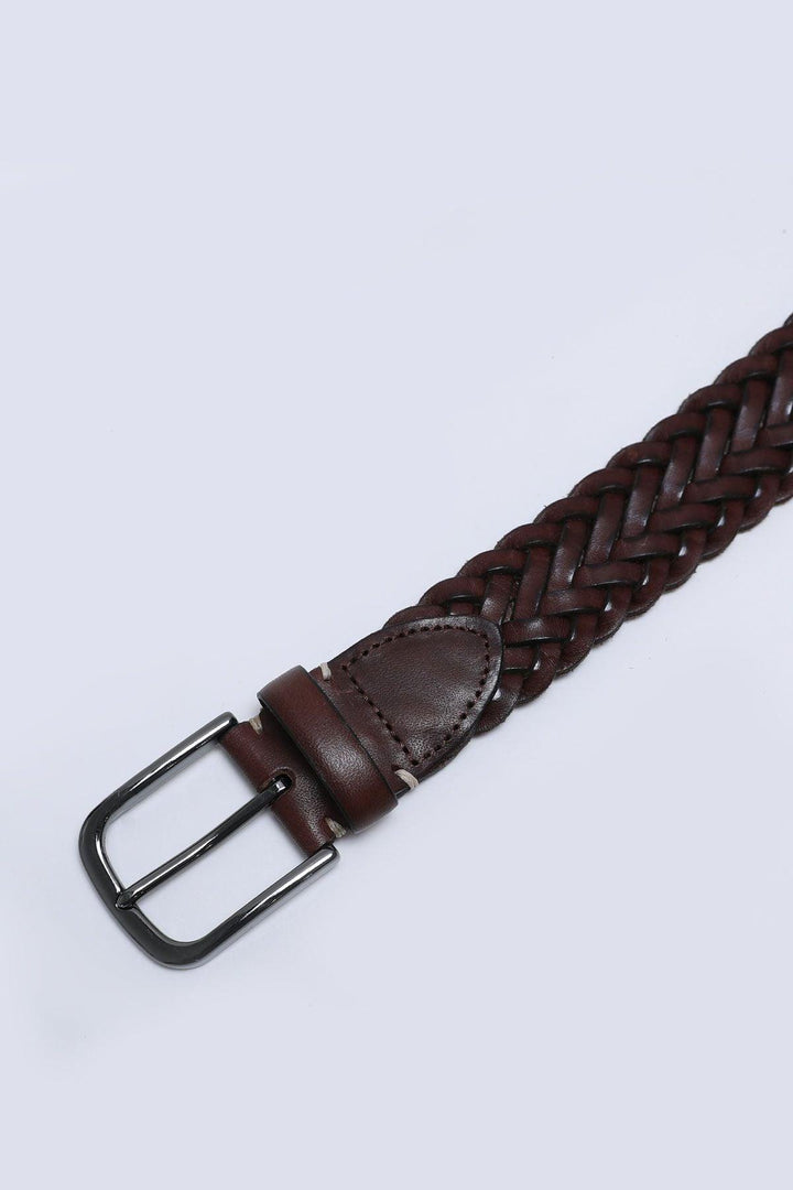 The Sophisticate Men's Genuine Leather Belt in Rich Brown: Elevate Your Style with Timeless Elegance and Impeccable Craftsmanship - Texmart