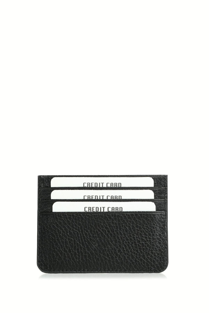 The Sophisticated Alferd Men's Genuine Leather Card Holder: A Stylish Essential for Organized On-the-Go Convenience - Texmart