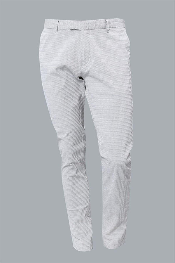 The Sophisticated Gray Essential: Orfeo Smart Men's Chino Trousers - Texmart